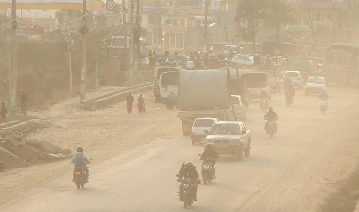 Kathmandu air pollution threatens people and glaciers